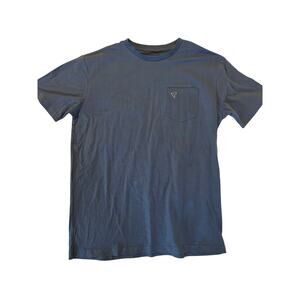 Birddogs cotton pocket tee navy blue mens large